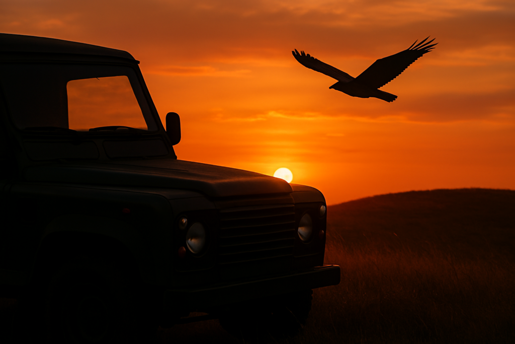 Wildlife You Might Spot on Jeep Trails Distant silhouette o